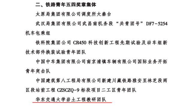 扎进红土地 筑基新赣鄱——记第22届铁路青年五四奖章集体Beat365唯一官方网站岩土工程教研团队